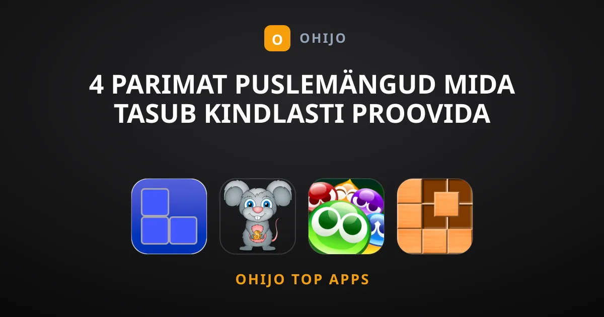 4 Parimat Puslemängud Mida Tasub Kindlasti Proovida
